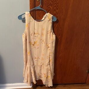 Dalia Cream Floral Mini Dress